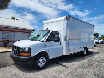 Used 2018 GMC Savana 3500 4x2, Box Van for sale #2244 - photo 1