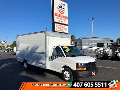 Used 2019 GMC Savana 3500 4x2, Box Van for sale #2583 - photo 1