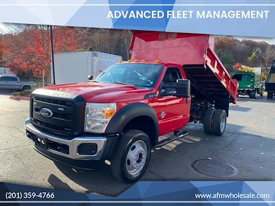 Used 2011 Ford F-550 Regular Cab 4x4, Dump Truck for sale #J2243 - photo 1