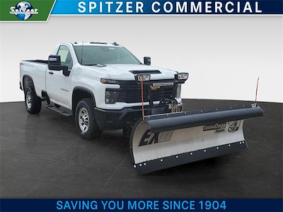 New 2024 Chevrolet Silverado 2500 Work Truck Regular Cab 4x4, Buyers SnowDogg Snowplow Plow Truck for sale #C24NF070 - photo 1