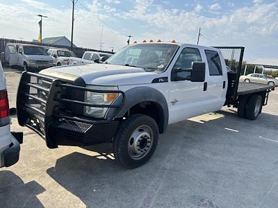 Used 2011 Ford F-550 Crew Cab 4x4, Flatbed Truck for sale #C48748 - photo 1