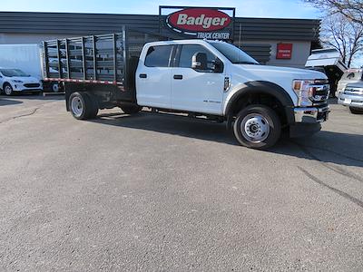 Used 2022 Ford F-450 Crew Cab 4x4, Stake Bed for sale #42766 - photo 1