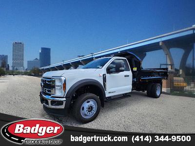 New 2024 Ford F-550 XL Regular Cab 4x4, Crysteel E-Tipper Dump Truck for sale #27451 - photo 1