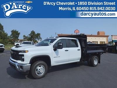 2024 Chevrolet Silverado 3500 Crew Cab 4x4, Knapheide Drop Side Dump Truck for sale #C4148 - photo 1