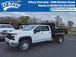 New 2024 Chevrolet Silverado 3500 Work Truck Crew Cab 4x4, 9' 6" Knapheide Drop Side Dump Truck for sale #C4246 - photo 1