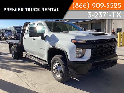 Used 2023 Chevrolet Silverado 3500 Work Truck Crew Cab 4x4, Flatbed Truck for sale #3-2371-TX - photo 1