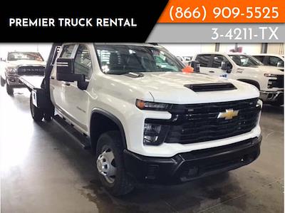 Used 2024 Chevrolet Silverado 3500 Work Truck Crew Cab 4x4, Flatbed Truck for sale #3-4211-TX - photo 1