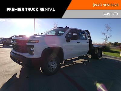 Used 2024 Chevrolet Silverado 3500 Work Truck Crew Cab 4x4, Flatbed Truck for sale #3-4211-TX - photo 1