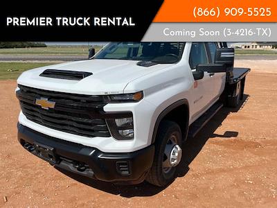 Used 2024 Chevrolet Silverado 3500 Work Truck Crew Cab 4x4, Flatbed Truck for sale #3-4216-TX - photo 1