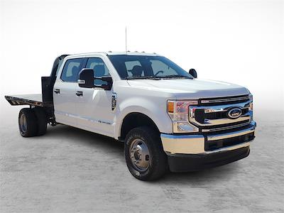 2021 Ford F-350 Crew Cab DRW 4x4, Flatbed Truck for sale #MED42214 - photo 1