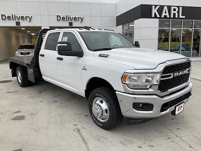 New 2024 Ram 3500 Tradesman Crew Cab 4x4, Flatbed Truck for sale #21369 - photo 1