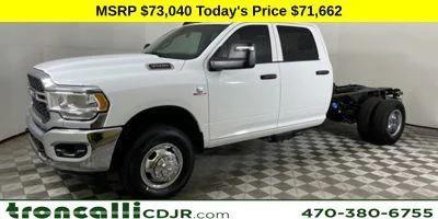 New 2024 Ram 3500 Tradesman Crew Cab 4x4, Cab Chassis for sale #R241085 - photo 1