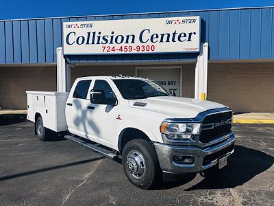 New 2024 Ram 3500 Tradesman Crew Cab 4x4, Reading Classic II Steel Service Truck for sale #C24C2050 - photo 1