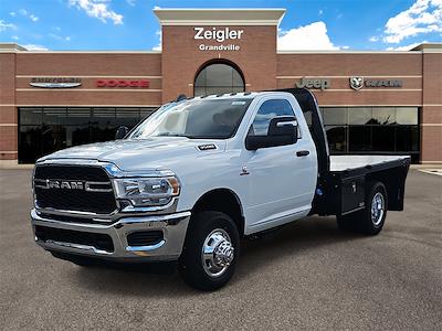 New 2024 Ram 3500 Tradesman Regular Cab 4x4, Flatbed Truck for sale #24552 - photo 1