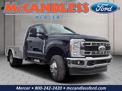 2024 Ford F-350 Regular Cab DRW 4x4, CM Truck Beds AL SK Model Flatbed Truck for sale #T3579 - photo 1