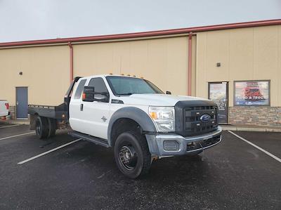 Used 2016 Ford F-550 Super Cab 4WD, Flatbed Truck for sale #2024-399 - photo 1