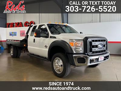 Used 2016 Ford F-550 Super Cab 4WD, Flatbed Truck for sale #2024-399 - photo 1