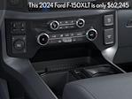 New 2024 Ford F-150 XLT SuperCrew Cab 4x4, Pickup for sale #B78924 - photo 18