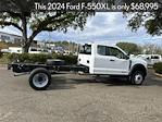 New 2024 Ford F-550 XL Super Cab 4x4, Cab Chassis for sale #C73146 - photo 24