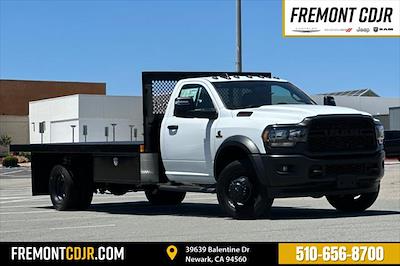 New 2024 Ram 5500 Tradesman Standard Cab 4x4, Flatbed Truck for sale #RG190471 - photo 1