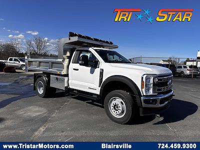 New 2024 Ford F-600 XL Regular Cab 4WD, 9' 7" Rugby Z-Spec Dump Truck for sale #C24F810 - photo 1