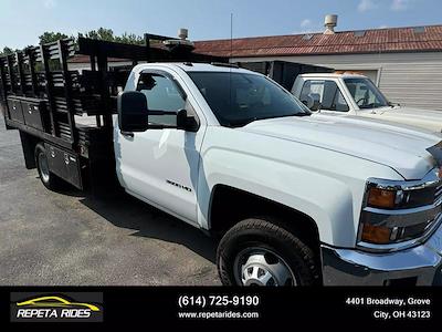 Used 2017 Chevrolet Silverado 3500 Work Truck Regular Cab 4x2, Stake Bed for sale #9114 - photo 1