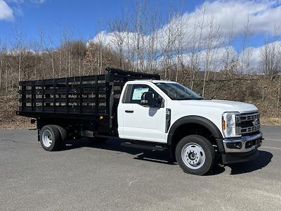 New 2024 Ford F-450 XL Regular Cab 4x4, 14' 5" Knapheide Value-Master X Stake Bed for sale #DC24242 - photo 1