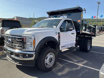 New 2024 Ford F-600 Regular Cab 4x4, 9' 3" Rugby Eliminator LP Steel Dump Truck for sale #DCG11524 - photo 1