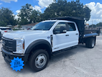 New 2024 Ford F-450 XL Crew Cab 4x4, 11' 6" Knapheide Drop Side Dump Truck for sale #REE02896 - photo 7