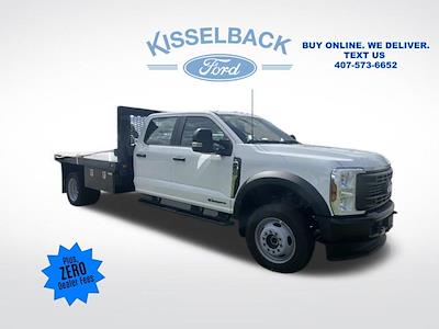 New 2024 Ford F-450 XL Crew Cab 4x4, 12' 5" Knapheide Value-Master X Flatbed Truck for sale #REE57246 - photo 1