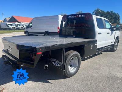 New 2024 Ford F-350 XL Crew Cab 4x4, Flatbed Truck for sale #REF49459 - photo 2