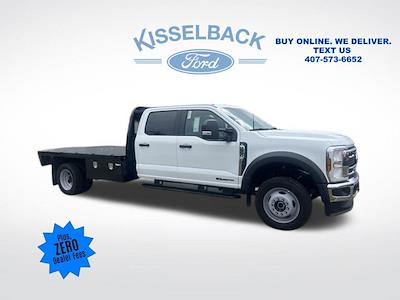 New 2024 Ford F-550 XL Crew Cab 4x4, Flatbed Truck for sale #REF60756 - photo 1