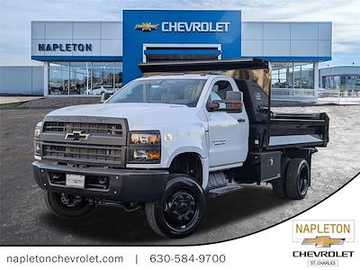 2024 Chevrolet Silverado 5500 Regular Cab DRW 4x4, Knapheide Drop Side Dump Truck for sale #24661 - photo 1