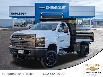 New 2024 Chevrolet Silverado 5500 Work Truck Regular Cab 4x4, Knapheide Drop Side Dump Truck for sale #24662 - photo 1