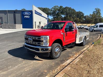 New 2024 Ford F-350 XL Regular Cab 4x4, 9' 4" Hillsboro 4000 Series Aluminum Flatbed Truck for sale #522540 - photo 1