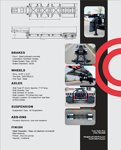 2025 TTSA 12 Pin Sand Chassis $38,990.00 + FET for sale #000398 - photo 6