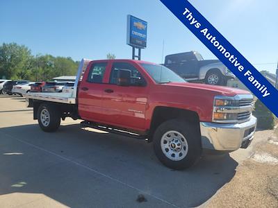 Used 2017 Chevrolet Silverado 2500 Work Truck Double Cab 4WD, Flatbed Truck for sale #B161253A - photo 1