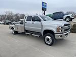 New 2023 Chevrolet Silverado 5500 Work Truck Crew Cab 4WD, Flatbed Truck for sale #CB161147N - photo 1