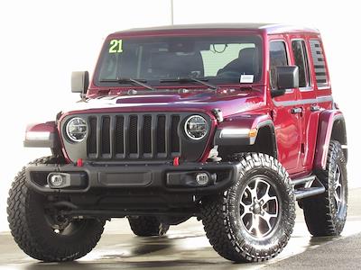 Used 2021 Jeep Wrangler Unlimited Rubicon 4x4, SUV for sale #T50099A - photo 1