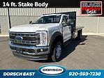 New 2023 Ford F-450 Regular Cab 4x4, 14' Monroe Truck Equipment Versa-Line Platform Body Flatbed Truck for sale #P4746 - photo 1