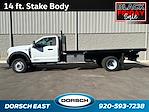 New 2023 Ford F-450 Regular Cab 4x4, 14' Monroe Truck Equipment Versa-Line Platform Body Flatbed Truck for sale #P4746 - photo 3