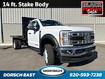 New 2023 Ford F-450 Regular Cab 4x4, 14' Monroe Truck Equipment Versa-Line Platform Body Flatbed Truck for sale #P4746 - photo 7