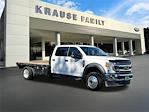 Used 2022 Ford F-450 XLT Crew Cab 4x4, Flatbed Truck for sale #KFB97742A - photo 1