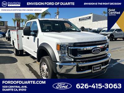 Used 2021 Ford F-450 XL Crew Cab 4x4, Service Truck for sale #MEC76029P - photo 1