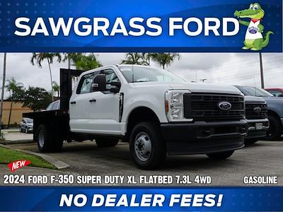 2024 Ford F-350 Crew Cab DRW 4x4, Flatbed Truck for sale #90369 - photo 1