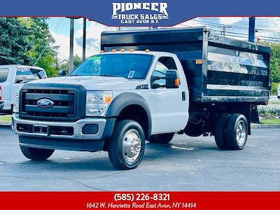 Used 2016 Ford F-550 XL Regular Cab 4x4, Dump Truck for sale #13140 - photo 1