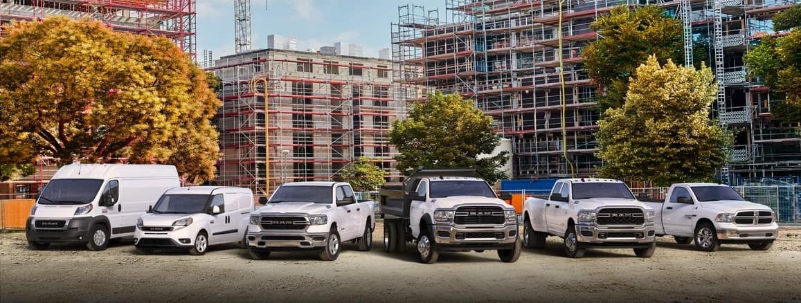 RAM Commercial Vehicle Line-up