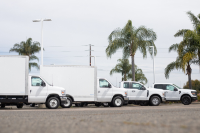 Demolition Work Trucks from Aaron Ford of Escondido