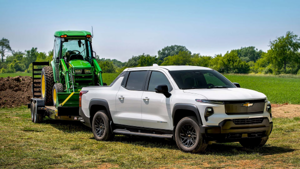 Chevrolet Silverado EV Towing Tractor. Get yours today at Paradise Chevrolet in Temecula, CA.