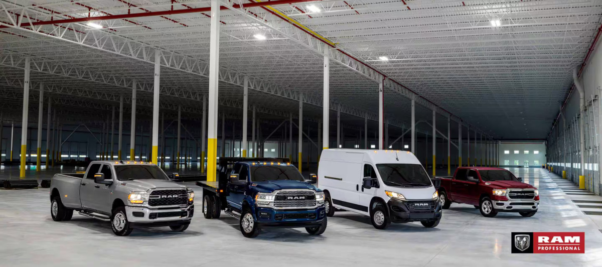 Ram Commercial Vehicle lineup